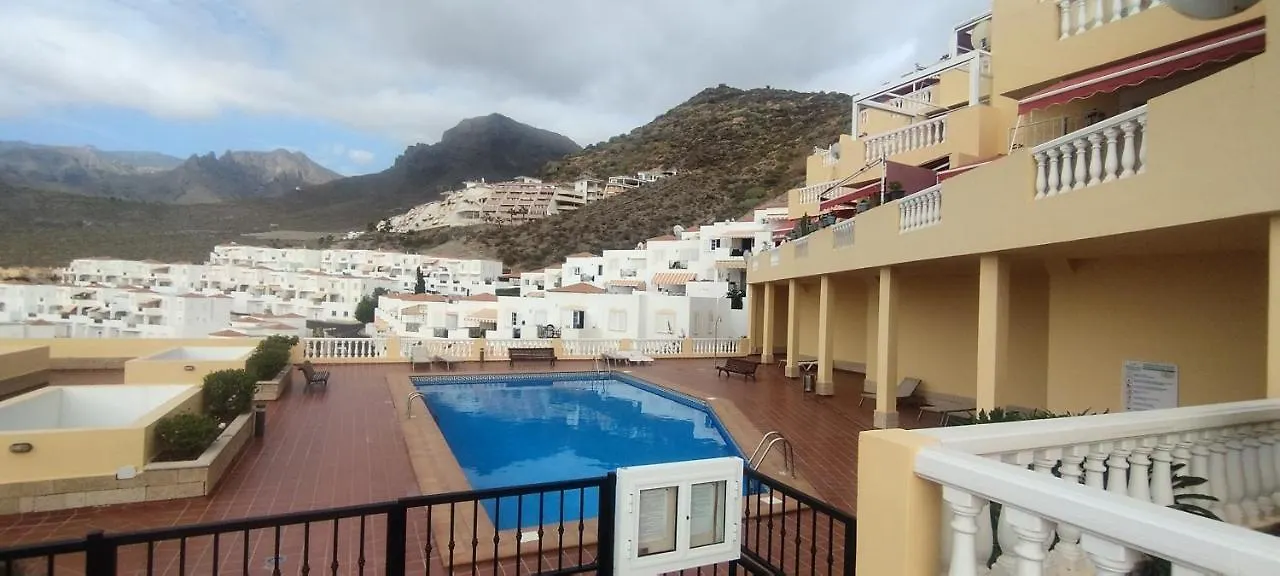 Charming & Sunny Apartment With Ocean View Costa Adeje  Spain